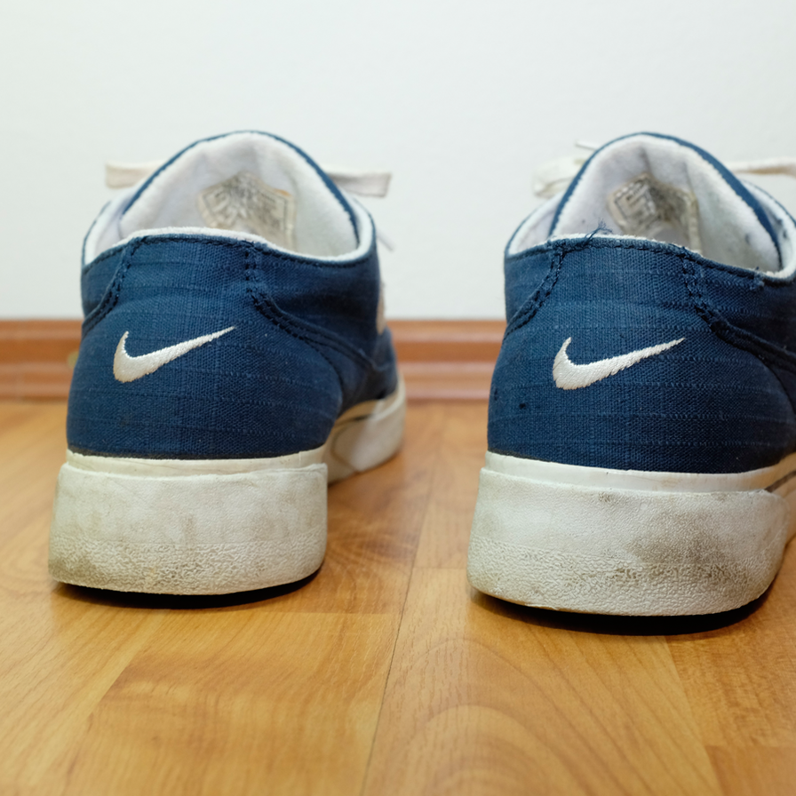Unboxing Unpacking Vintage NIKE Curt Canvas deadstock size 2 1980 - YouTube